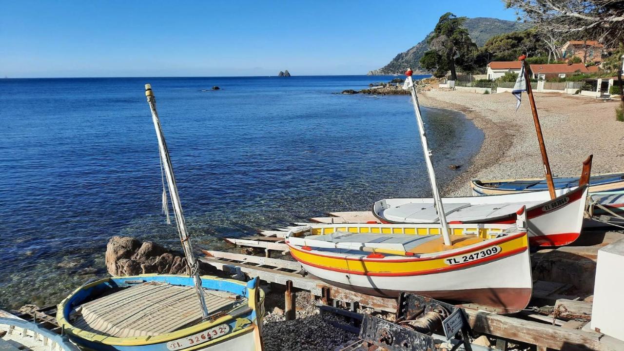 Les Bois Flottes . Plage De La Verne La Seyne-sur-Mer Eksteriør bilde